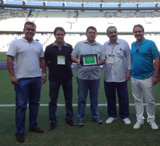 OAB-CE recebe homenagem da Federação Cearense de Futebol