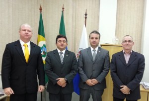 Dr.Carlos Rebouças, Delegado Andrade Jr. , Dr. Luiz Pimentel