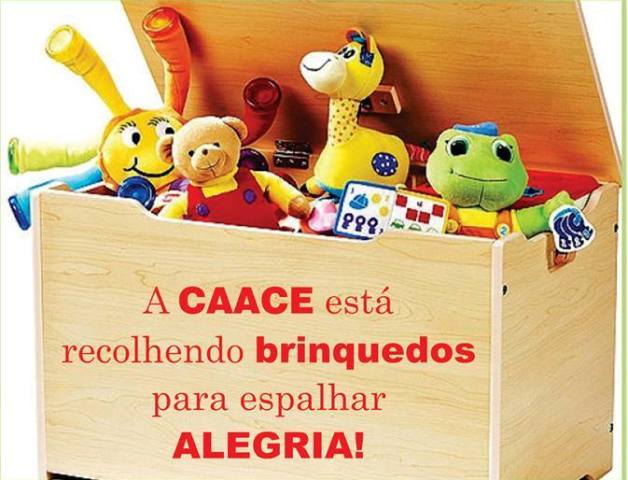 Dia das Crianças: CAACE promove campanha de doação de brinquedos