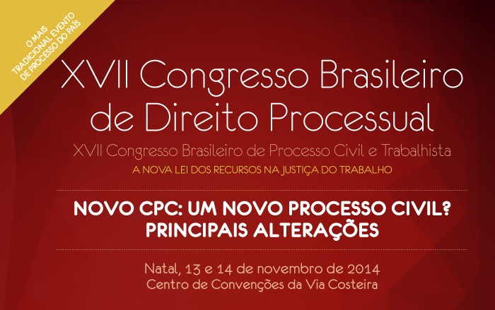 XVII Congresso Brasileiro de Direito Processual