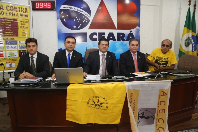 OAB-CE apresenta relatórios da I Marcha Contra Corrupção na Serra da Ibiapaba