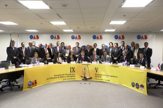 Encontro em Brasília reúne tribunais de ética e corregedorias da OAB