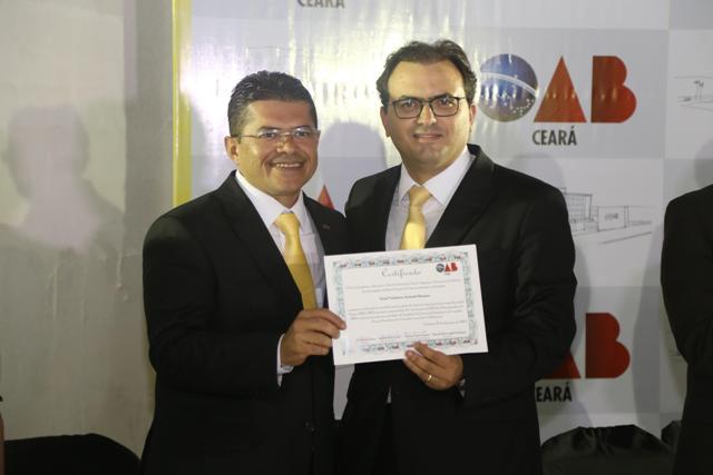 OAB Ceará homenageia diretoria do Conselho Federal