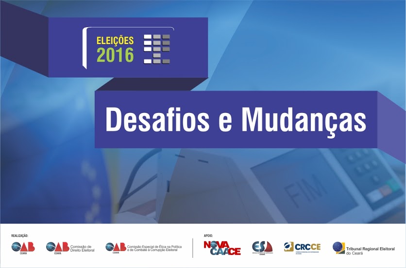 Comissão promove seminários para debater ‘Eleições 2016: desafios e mudanças’